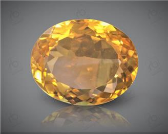 Yellow Citrine Natural Certified  10.31CTS-8376
